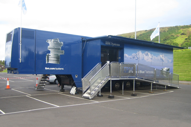 IBM marketing and exhibition trailers