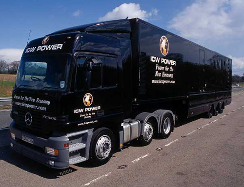 Mobile data centre IT trailers and IT trucks for ICW Power