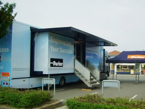Exhibition trailers and vehicles - Parker Hannifin