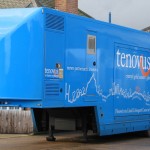 Mobile medical vehicles - Tenovus / EMS chemotherapy trailer