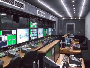 Outside Broadcast vehicles for Visions Gemini