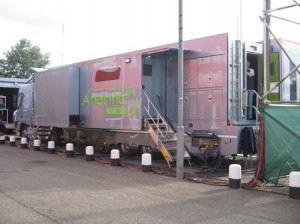 Outside Broadcast trailers for Visions Atlantic