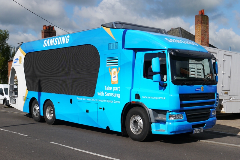 Like battle buses, roadshow vehicles and trailers are great for engaging with the public